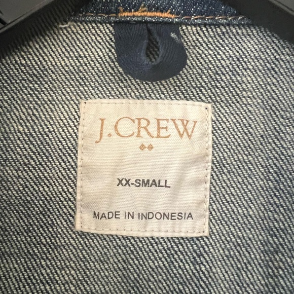 J. Crew Classic Denim Jacket Blue Sz XXS style # 02661 - Picture 4 of 11